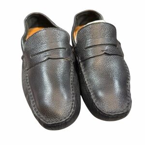 Marc Joseph Black Leather Loafers